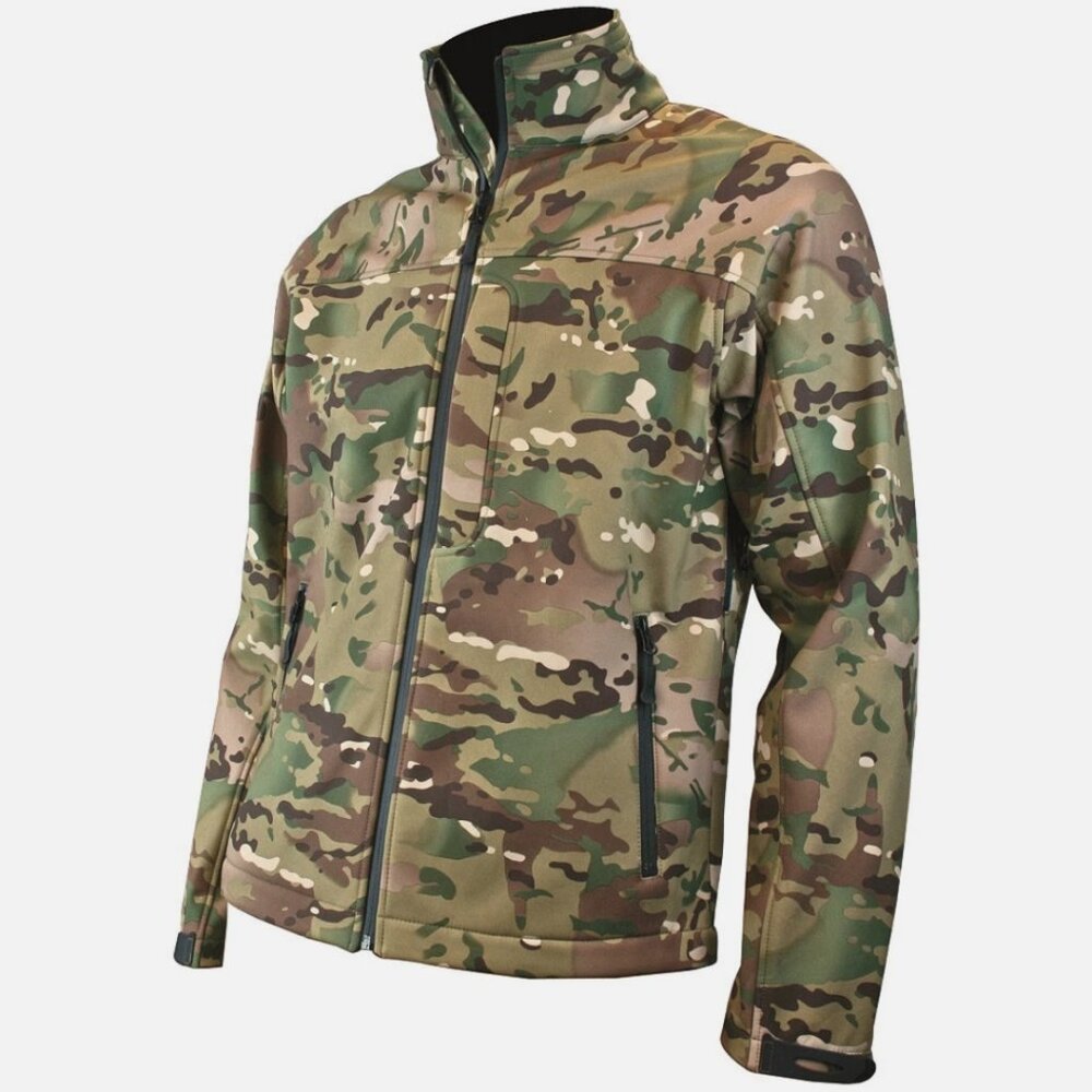 Highlander Odin Softshell Camo Waterproof AB-TEX Jacket SIZE XL
